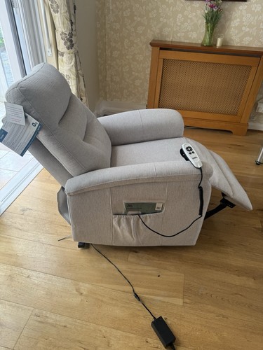 Grey electric recliner - grey,