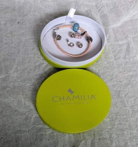 Chamilia braceletwith charms - braceletwith,