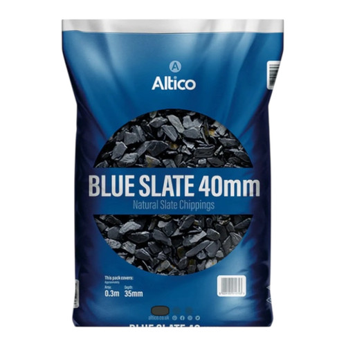 Blue decorative slate - decorative,