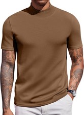 Men's Short Sleeve Mock