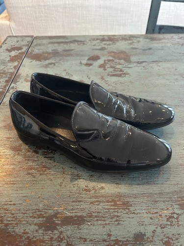 Zara men black patent - zara, men's