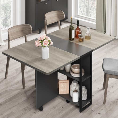 Folding dining table with - folding, 6