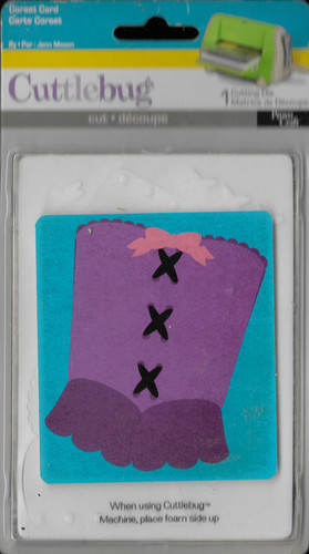 Provo craft cuttlebug corset - craft,