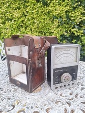 Used Vintage General Post Office Telephone Meter Multi-Range GPO 12 & Case 