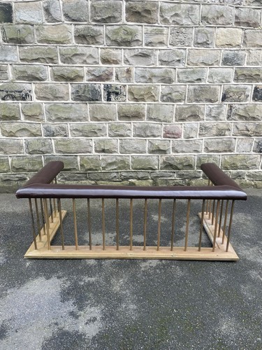 Antique brass leather large - antique,