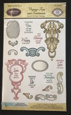 Vintage Fan & Sentiments