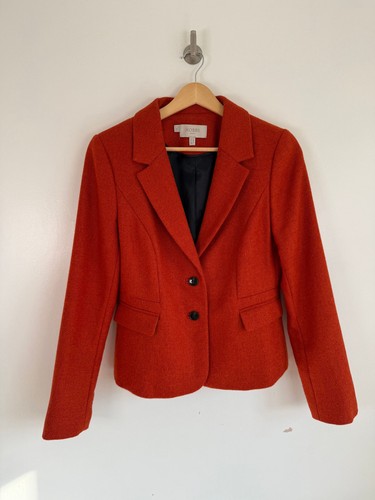 Hobbs blazer size - 10, orange
