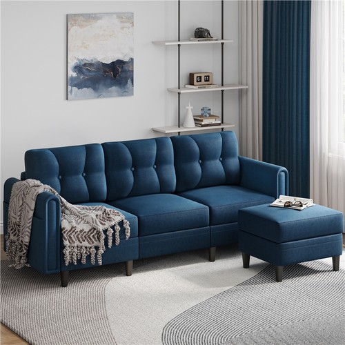 Seater sofa with ottoman - 3-seater,