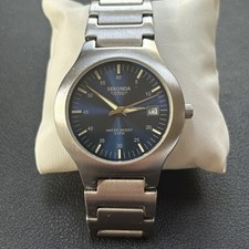 Sekonda Men’s Watch Quartz Blue Face Date Watch 36mm Case Model 03405
