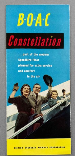 Boac lockheed constellation - boac,