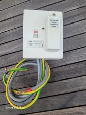 WYLEX 30AMP SINGLE FUSE BOARD SHOWER COOKER HEATER SHED SUMMER HOUSE MAN CAVE  B