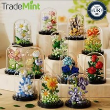 Diy flower building blocks