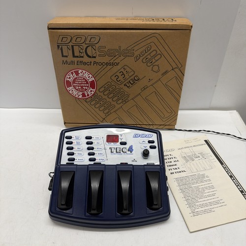 Dod tec4 guitar preamp - tec4,