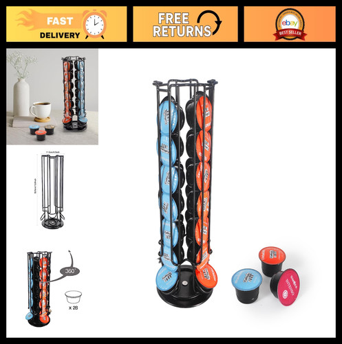 Coffee pod holder carousel - holder, for
