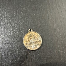 LORD NELSON CENTENARY Miniature MEDALLION 17mm: COPPER from HMS VICTORY, B.F.S.S