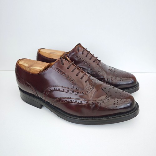 Tresham oxblood brogues - uk,