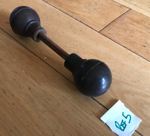 Vintage bakelite door knobs - door,