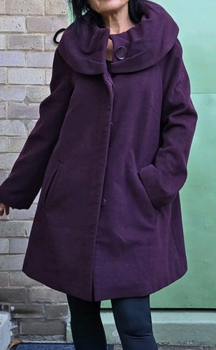 Purple wallis coat jacket - purple,