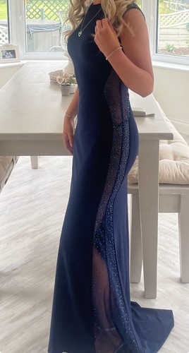 Beautiful navy blue prom - beautiful, dress