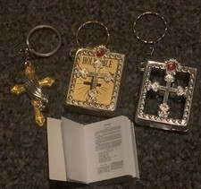 Bible And Cross Keyrings