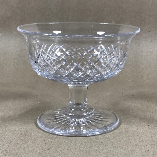 Vintage cut crystal pedestal - vintage,
