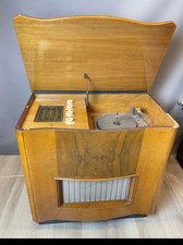 VINTAGE  BUSH Type RG4 Radiogram with turntable 50's Retro Recorder