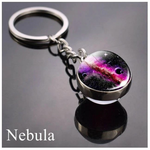 Nebula planets globe glass - nebula,