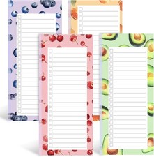 4 Pack Magnetic Shopping List