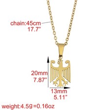 German Federal Eagle Stainless