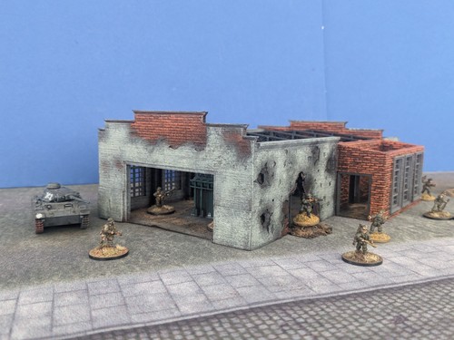 100 15mm scale - 1/, ruined