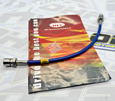 HEL Stainless Braided Clutch Line Hose for Toyota Celica GT4 ST185 - Trans Blue