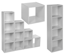 1/2/3/4 Tier Wooden Bookcase