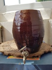 Stoneware Water Barrel