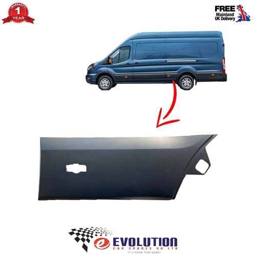 Rear left door moulding with - left,