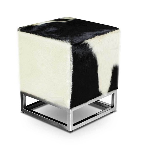 Bauhaus cow skin - , stool