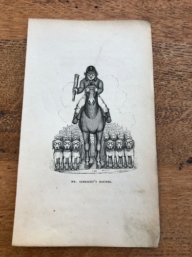 Early 1800s small caricature - early,