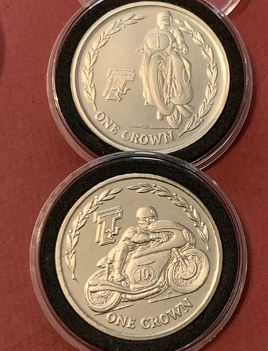 2005 isle man crown coin - 2005,