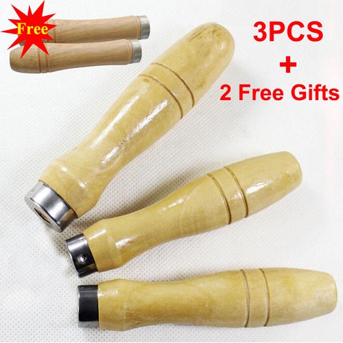 3pcs wooden file handle - 3pcs,