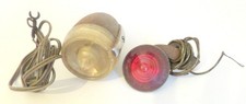 TWO VINTAGE LUCAS FRONT AND REAR DYNAMO LIGHTS
