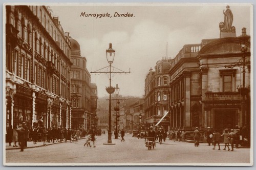 Dundee murraygate postcard - dundee, rp