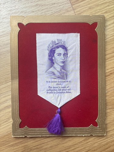 Vintage 1953 queen elizabeth - vintage,