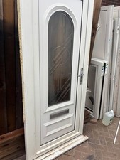 Upvc door 90/93 x 209.5 cm h with sill