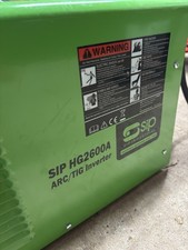 SIP HG2600A Arc/tig Inverter Welder