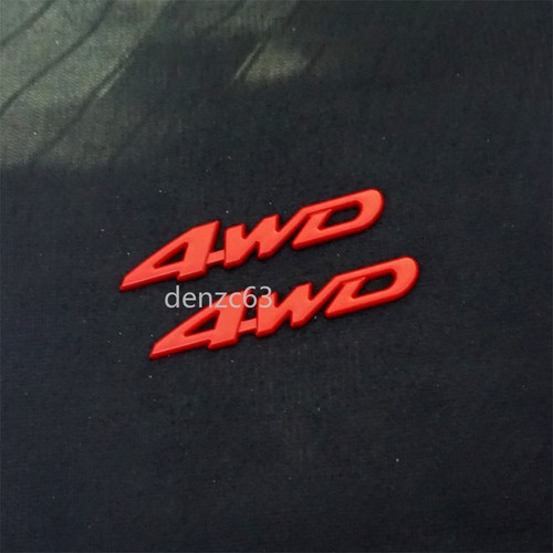 Red matte 4wd metal - red,