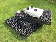 Spudulica Soakaway Crate Kit w/Geotextile & Tape - Patio Drive Drainage