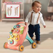 2 in1 Baby Walker First Step Activity Center Light Music Educational Toddler Set