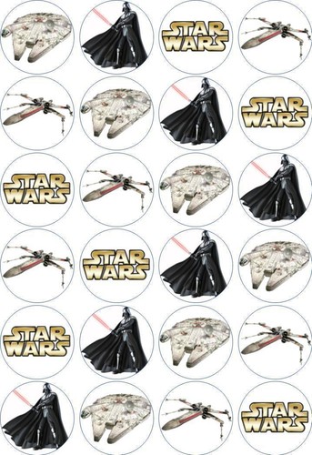 5cm star wars 1 edible - star, #1