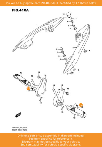 Suzuki spring 09440 05003 oem - suzuki, 09440-05003