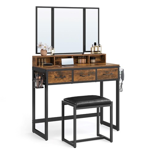 Dressing table with mirror and - dressing,