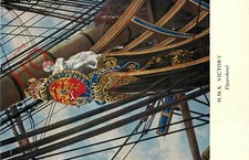Picture Postcard; H.M.S. VICTORY, FIGUREHEAD